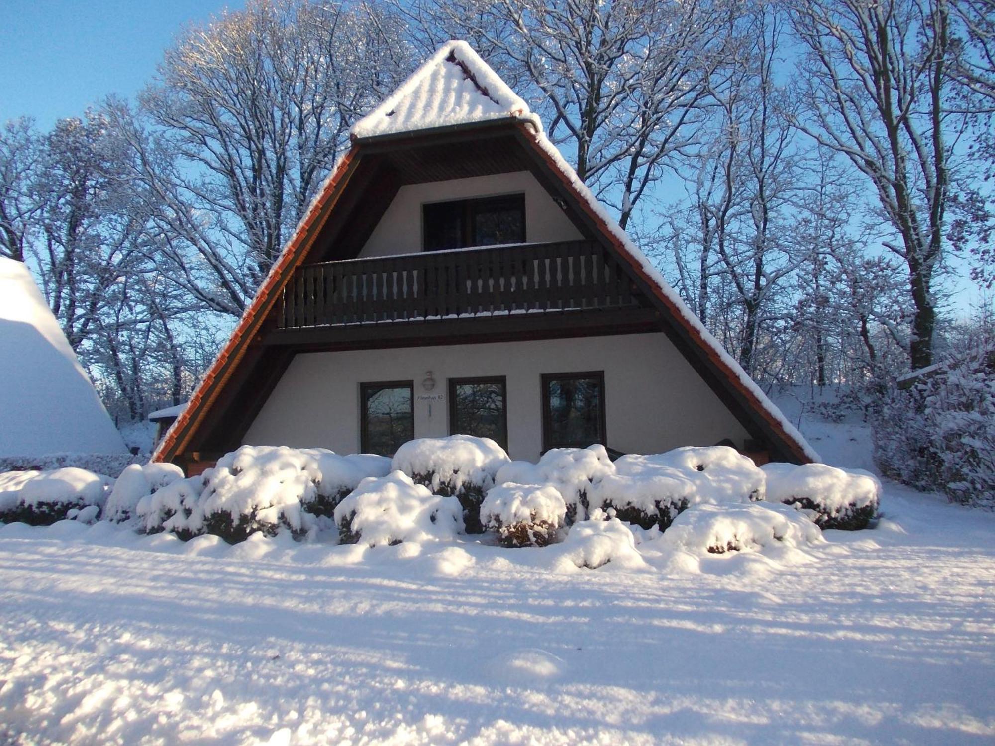 Finnhaeuser Am Vogelpark - Haus Luise 마를로브 외부 사진